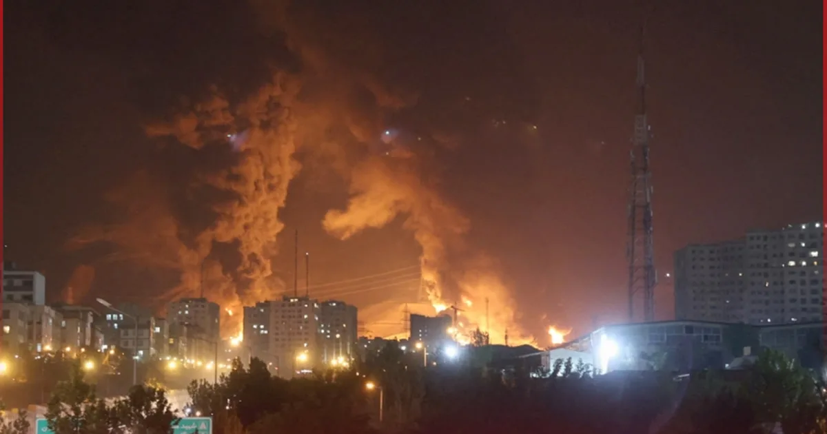 Night-time explosions over Riyadh amid Saudi interception reports on October 14, 2026