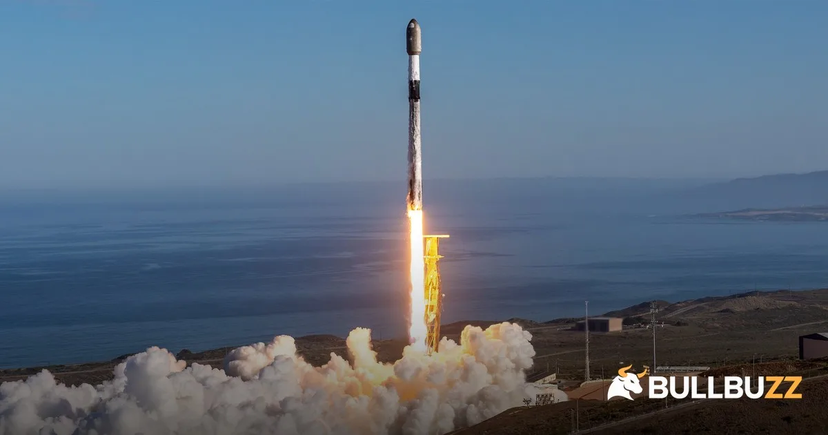 SpaceX profit report and possible Tesla merger illustrated by an official Falcon 9 launch