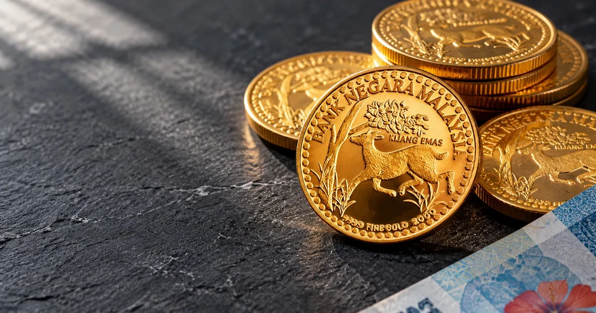 Malaysia gold price 22 October 2026 with Kijang Emas coins