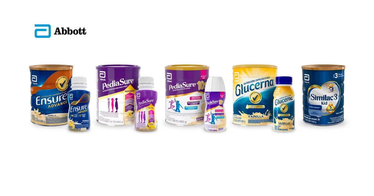 Abbott Nutrition portfolio including Ensure, PediaSure, Glucerna and Similac products