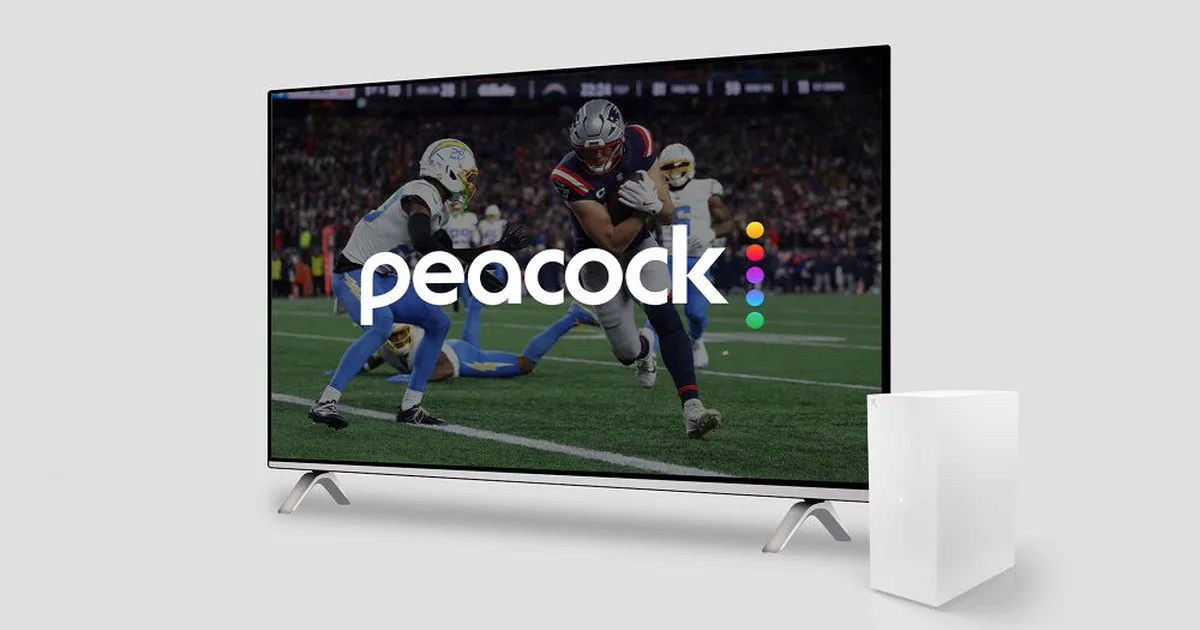 Peacock profit story shown on an official Comcast streaming image